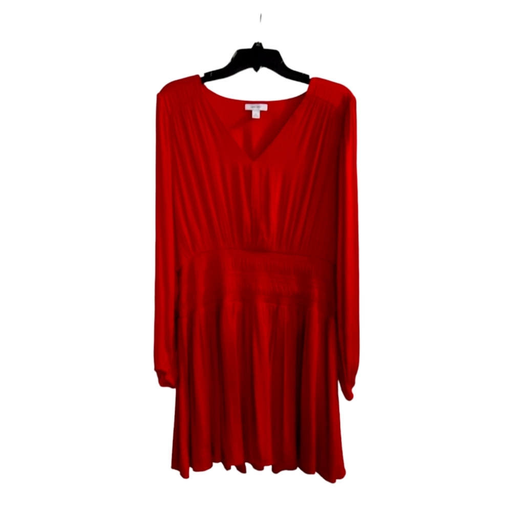 ♥️ 💙 Women's Nine West Red Dress XL V neckline